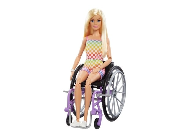 Barbie Fashionista Wheelchair Checkers