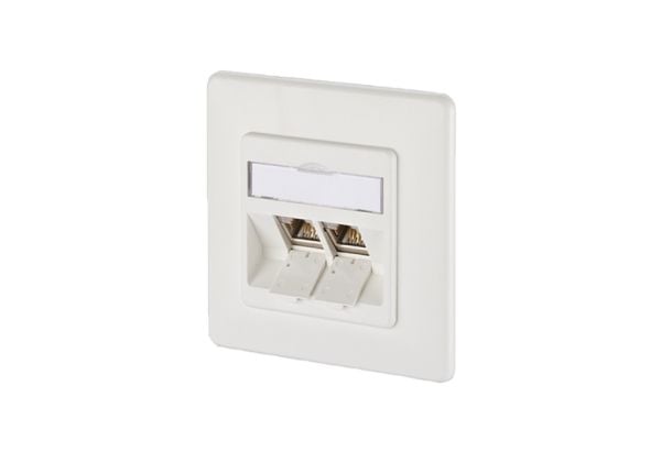 METZ CONNECT 1309121002-E, RJ-45, 6a, Valkoinen, Kupari, Sinkki, GHMT, 50 V