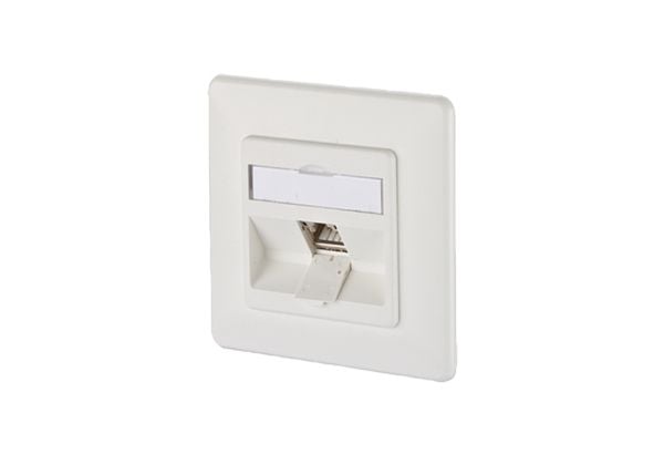 BTR NETCOM 130B12D11002-E, RJ-45, 6a, Valkoinen