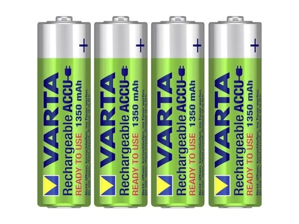 Varta - Batteri AA type - NiMH - (genopladelige) - 1350 mAh (pakke med 4)
