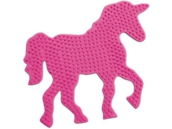 SES Creative Iron-on beads pegboard fantasy horse, Pärlplatta, 1 styck, Rosa, Flicka, 5 År, 12 År
