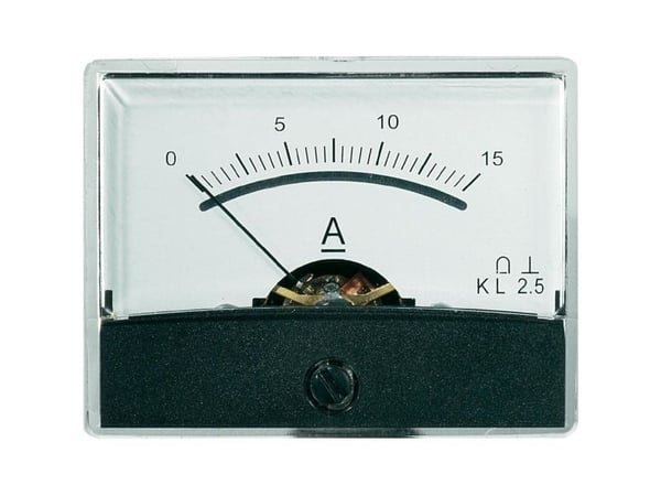 VOLTCRAFT AM-60X46/15A/DC AM-60X46/15A/DC Installationsmåleapperat AM-60X46/15A/DC 15 A Drejespole