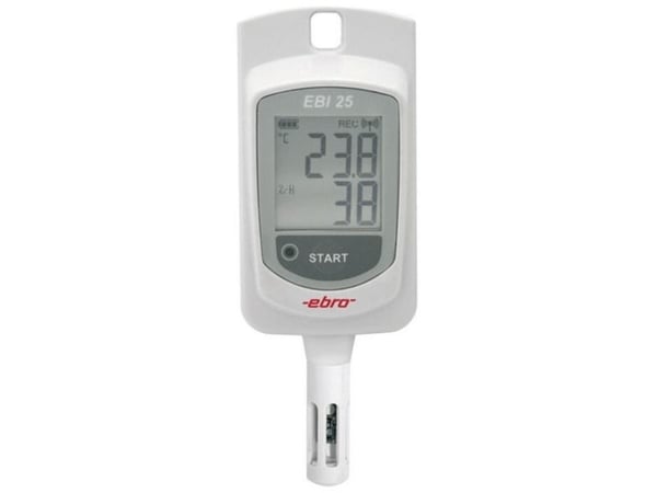 ebro 1340-6202 EBI 25-TH multi-datalogger - måler temperatur og luftfuktighet - -30 til 60 °C, 0 til 100 % RF