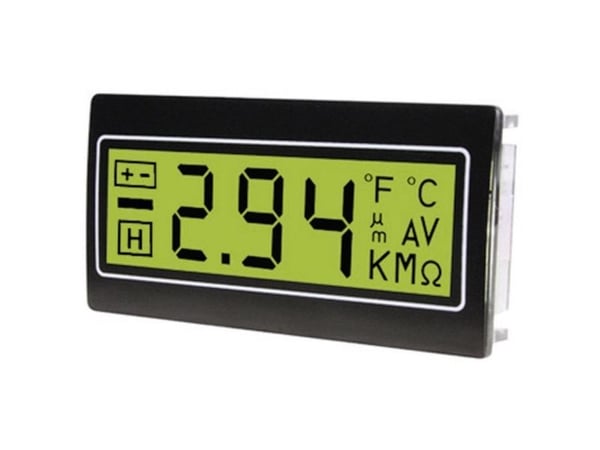 TDE Instruments DPM962-TG Digitalt måleapparat til indbygning Digitalmultimeter til koblingstavleindbygning ± 200 mV