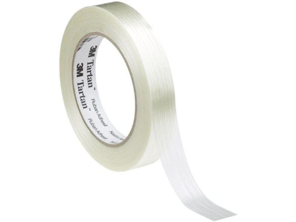 3M filament-klebebånd Tartan&trade, (L x B) 50 m x 50 mm transparent biaksial strukket polypropylen (KT-0000-4033-9)