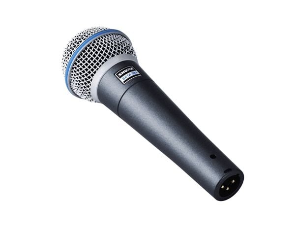 Shure Beta 58A, Scene/opptreden, -51 dB, 50 - 16000 Hz, 150 O, Koblet med ledninger (ikke trådløs), Grå