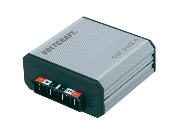 VOLTCRAFT SDC 2412-5 DC/DC Bim-muunnin 24 V/DC - 13,8 V/DC/7 A 70 W