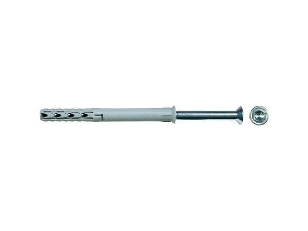Fischer 503001, Skrue- og veggpluggsett, Murstein, Betong, Torx, TX30, ETA-07/0121, 100 mm