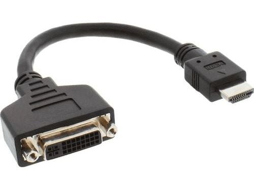 InLine 17670I, 0,2 m, HDMI tyyppi A (standardi), DVI-D, uros, naaras, kultainen