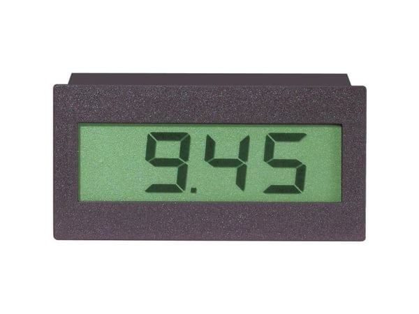 VOLTCRAFT DVM 310 digitalt innbyggingsmåleapparat ±199,9 mV (kan utvides etter ønske ved montering av motstander)