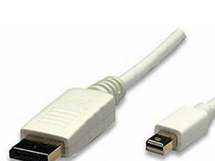 Manhattan 393812, 2 m, Mini DisplayPort, DisplayPort, Hankjønn, Hankjønn, 2560 x 1600 piksler