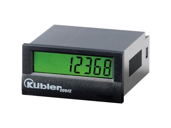 Kübler Group pulsteller Codix 130HB AC, innbyggingsmål 45 x 22 mm, N/A