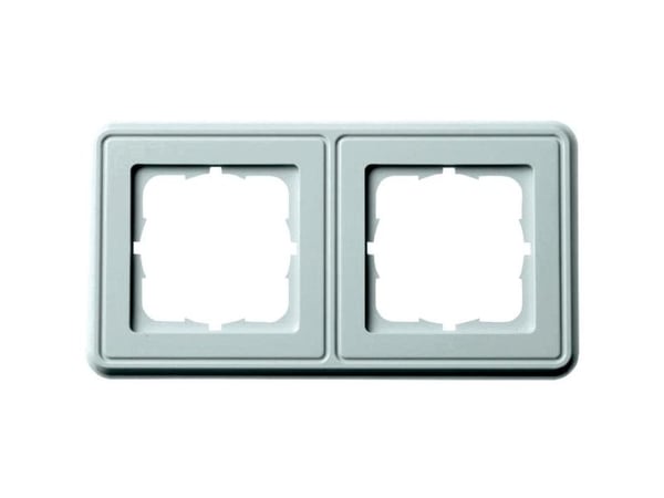 Telegärtner Double frame for AMJ/UMJ, 151 mm, 80 mm