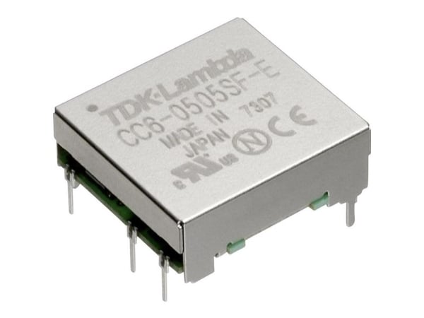 TDK-Lambda CC-6-0505SF-E DC/DC-muunnin, piirilevy 5 V/DC 5 V/DC 5 V/DC 1 A 6 W Lähtöjen määrä: 1 x