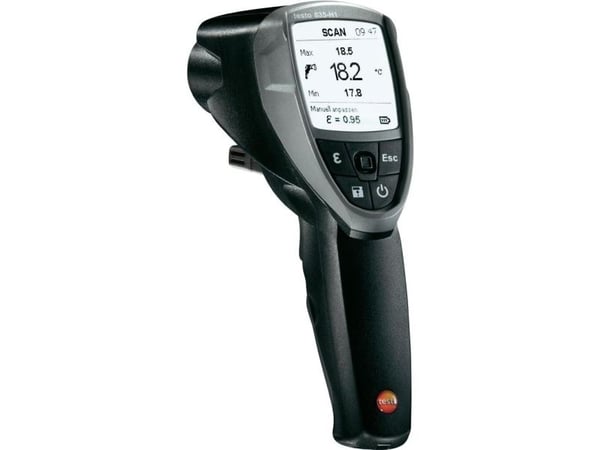 testo 835-H1 infrarødt termometer optikk (termometer) 50:1 -30 til +600 °C kontaktmåling