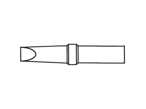 Weller 4ETA-1, Loddespiss, Weller, Rustfritt stål, 1 stykker, 1,6 mm, 0,7 mm