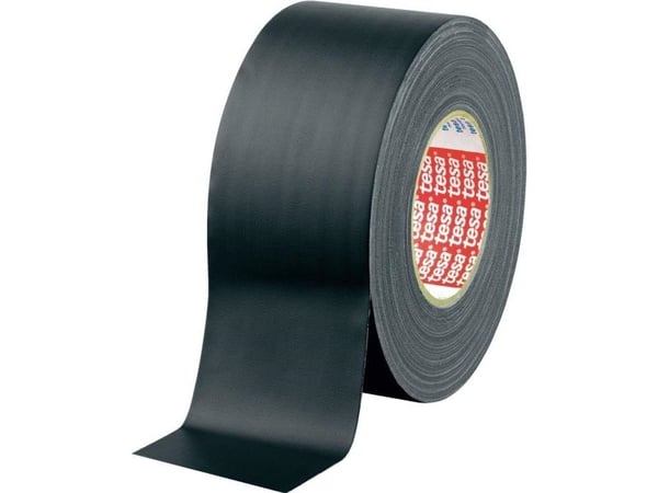 TESA 53949, Musta, Sulkeminen, Värikoodaus, Kiinnittävä, Kautsu, Metalli, PVC-muovi, Puu, Tasainen, 2 N/cm