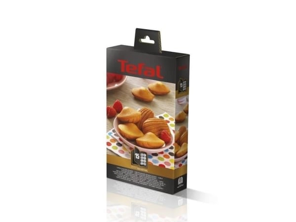 Tefal Snack Collection XA801512 - Mini madeleine-tallerkensæt - til sandwichmaskine/vaffelmaskine - for Colormania Snack Time SW341312, Snack TIME ...