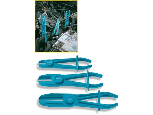 HAZET 4590-3, Fjær klemme, Blå, Plastikk, 126 g