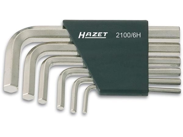 Hazet Unbrako vinkelskrutrekker-sett 3/4/5/6/8/10 mm, 6 deler