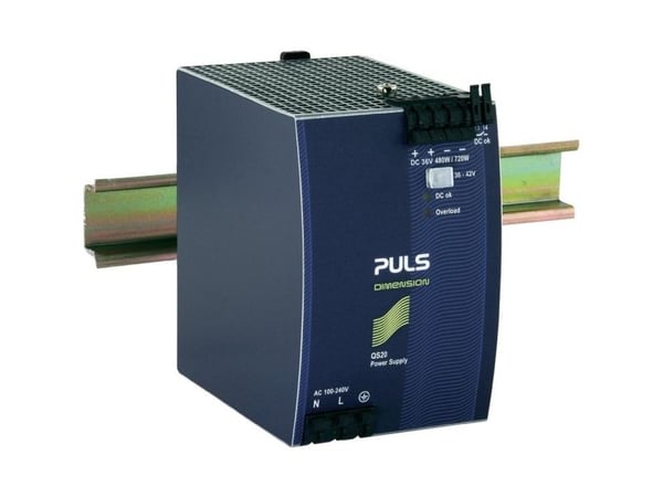 PULS DIMENSION QS20.361 Strømforsyning till DIN-skinne (DIN-skena) 36 V/DC 13 A 480 W 1 x