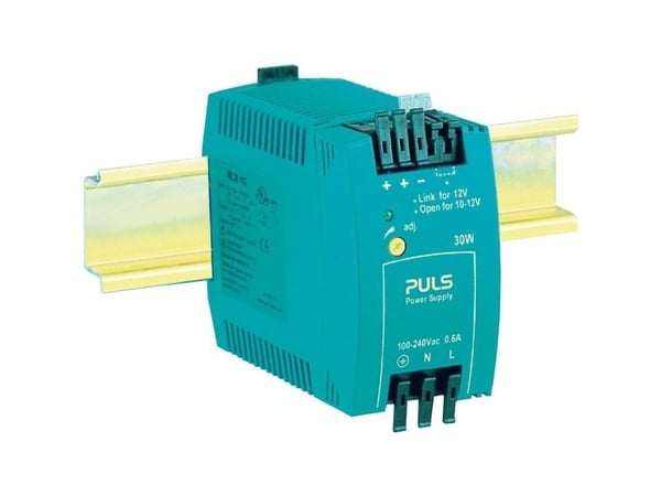 PULS MiniLine ML30.102 Strømforsyning til DIN-skinne (DIN-kisko) 12 V/DC 2,5 A 30 W Antal udgange:1 x Indhold 1 stk