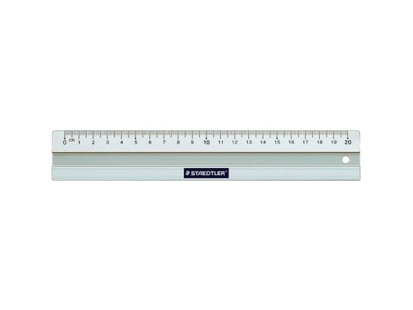 Lineal Staedtler 20 cm aluminium