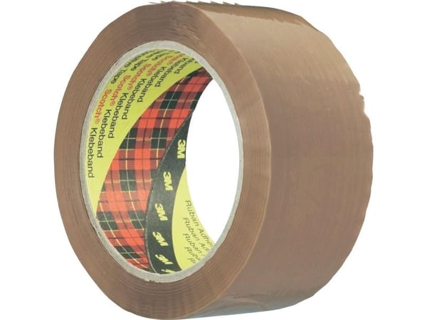 3M förpackningstejp (L x B) 66 m x 50 mm brun biaxiellt sträckt polypropenfilm (BOPP) SCOTCH (KT-0000-2274-1)