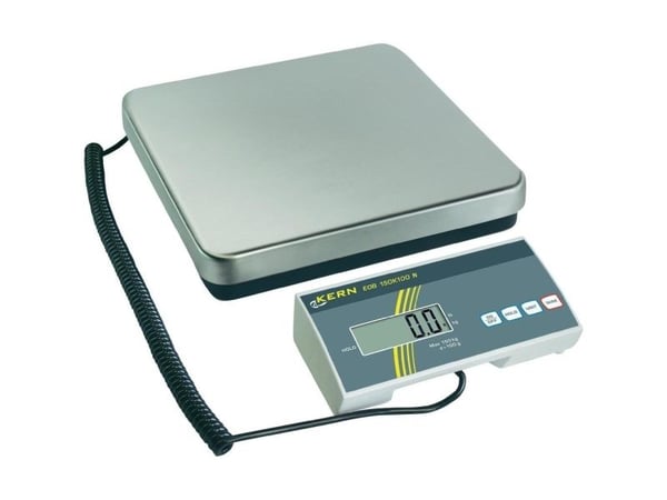 Kern pakkevakt veieområde (maks.) 35 kg avlesning 10 g nett/batteri sølv (EOB 35K10)