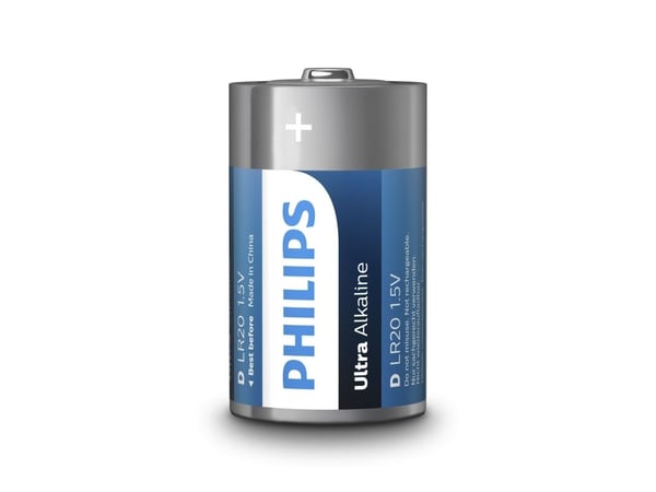 Philips ExtremeLife+ LR20E2B - Batteri 2 x D - Alkalisk