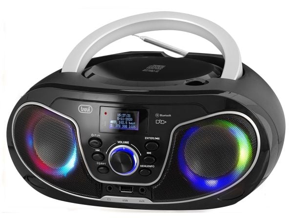 Trevi CMP 588, Digitaalinen, DAB,DAB+,FM, Afspiller, CD,CD-RW, Top, Blå
