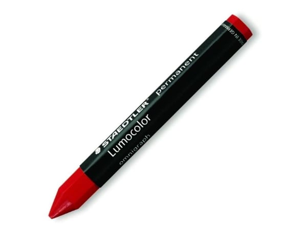 Staedtler Lumocolor 236, Punainen, Musta, Punainen, 1,2 cm, 1 kpl