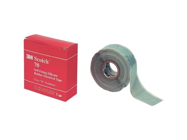 3M selvheftende gummibånd (L x B) 9 m x 25 mm lysgrå (RAL 7035) silikongummi Scotc (80-0140-0009-7)