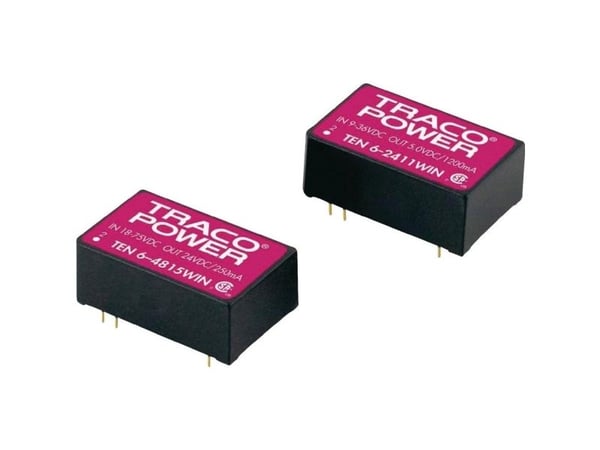 Traco Power TEN 6-4812WIN, 31,8 mm, 20,3 mm, 10,2 mm, 13 g, 6 W, 18 - 75 V