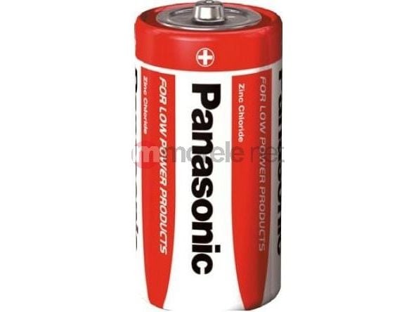 Panasonic batteri C/R14, 2 st.