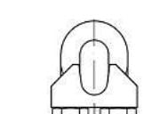 TOOLCRAFT 112509 Wireklemme 13 mm M10 Stål Galvaniseret 10 stk 10 stk