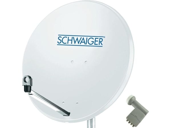 Schwaiger SPI9960SET9 SAT-järjestelmä ilman vastaanotinta Tilaajien määrä: 4 80 cm 80 cm