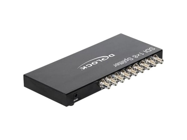 Delock - Videosplitter - 8 x 3G-SDI - stasjonær
