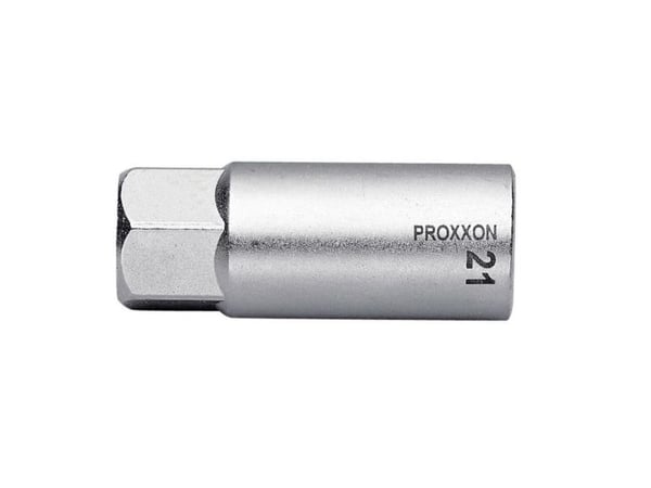 Proxxon Industrial 23 444 tändstiftsnyckel utvändig sexkant 21 mm 1/2 (12,5 mm)