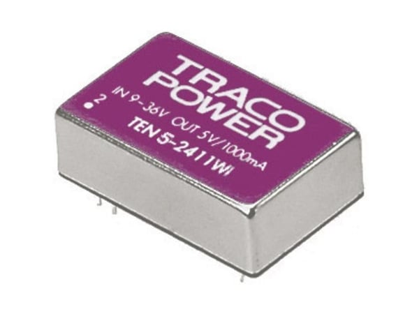 Traco Power TEN 5-2412WI, 20,3 mm, 10,2 mm, 31,8 mm, 17 g, 6 W, 9-36 V