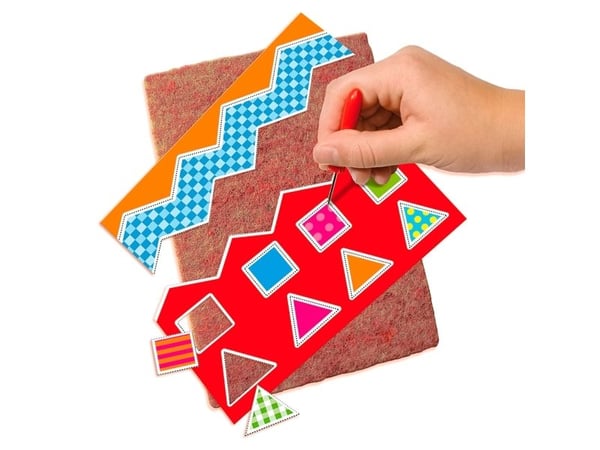 SES Creative I learn to perforate, Pysselsett for barn, 3 år, Flerfarget, 1 stk