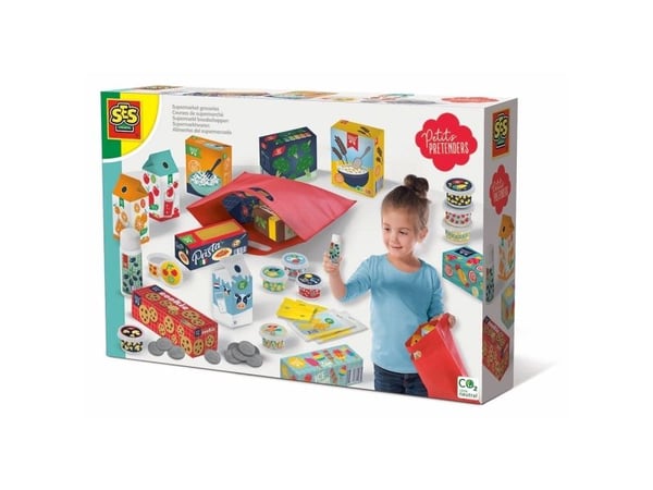 SES Creative Petits Pretenders Supermarket groceries, Shopping, 3 år