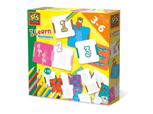 SES Creative 14639, 3 År, Kartong, Multifärg