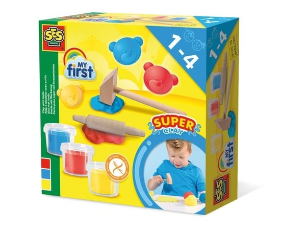 SES Creative Modellervoks med værktøj (3 x 90g)