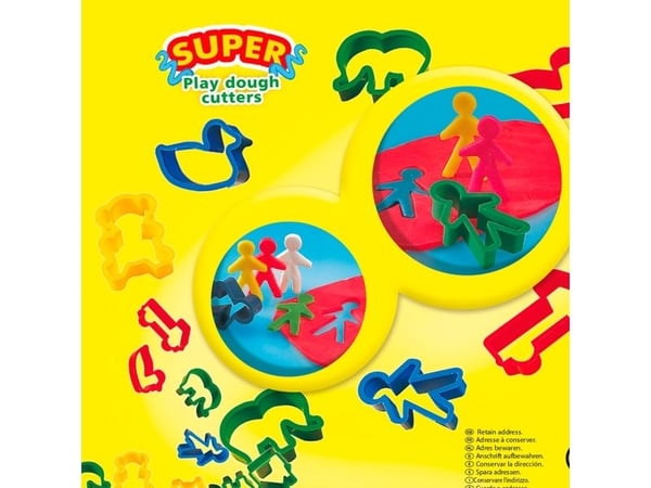 SES Creative Play dough Cutters (Pack of 12), 2 år, 12 x dough Cutters