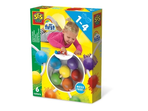 SES Creative My First 00244, 6 styck, Multifärg, Multifärg, Rund, Barn, 1 År