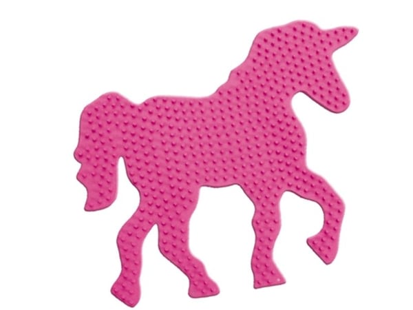 SES Creative Iron-on beads pegboard fantasy horse, Pärlplatta, 1 styck, Rosa, Flicka, 5 År, 12 År