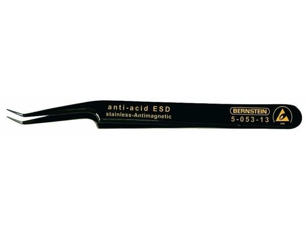 Bernstein 5-053-13, Rustfritt stål, Svart, Konisk, Buet, 13 g, 110 mm