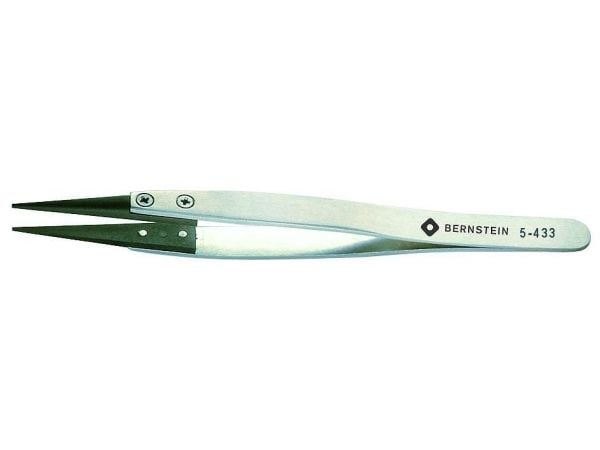 Bernstein 5-433, Svart, Metallisk, Spiss, Rett, 17 g, 125 mm, 1 stykker