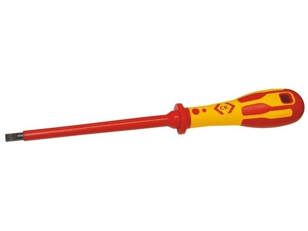 C.K Dextro VDE VDE VDE Phillips-ruuvimeisseli Terän leveys: 4 mm Terän pituus: 100 mm DIN EN 60900, DIN ISO 2380-2, DIN 5264